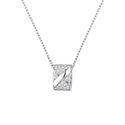[Kincade Jewelery]LIENS EVIDENCE DIAMOND PAVED NECKLACE