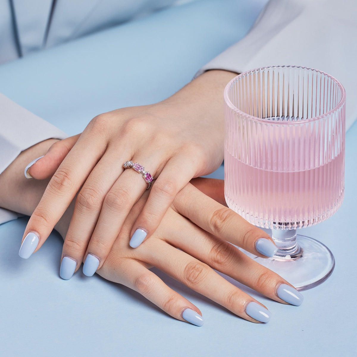 [Kincade Jewelery]Unique Colorful Emerald Cut Party Ring