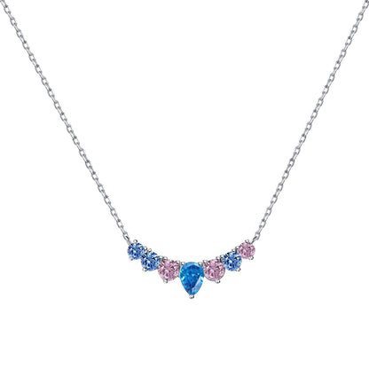 [Kincade Jewelery]Dainty Colorful Heart Necklace
