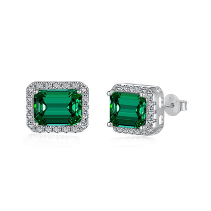 [Kincade Jewelery]Luxurious Dainty Emerald Cut Banquet Earrings