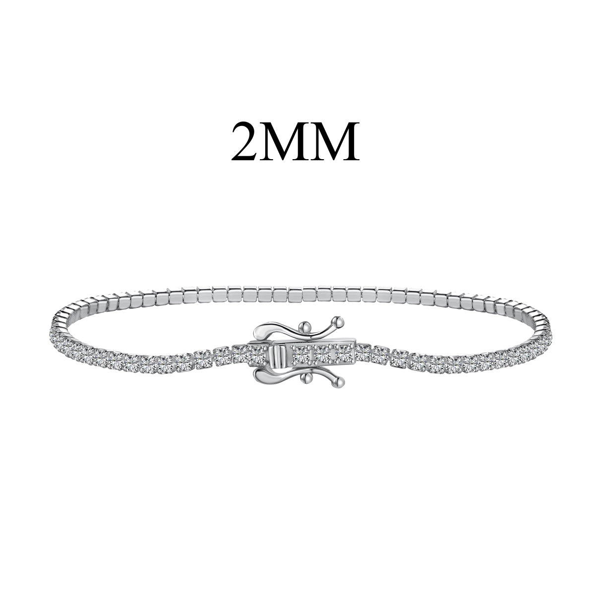 [Kincade Jewelery]Radiant Colorful Round Cut Party Bracelet