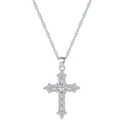 [Kincade Jewelery]Delicate Cross Shape Necklace