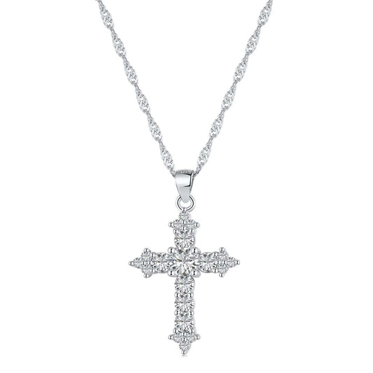[Kincade Jewelery]Delicate Cross Shape Necklace
