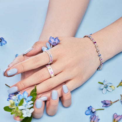 [Kincade Jewelery]Radiant Water Drop Shape Daily Bracelet