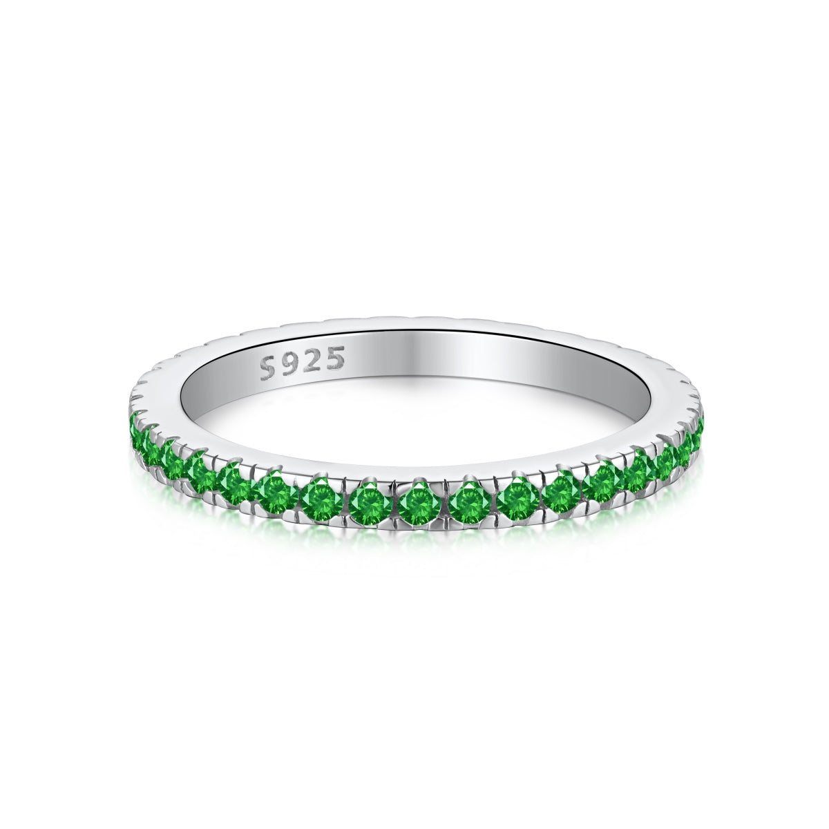 [Kincade Jewelery]Delicate Sparkling Round Cut Daily Ring