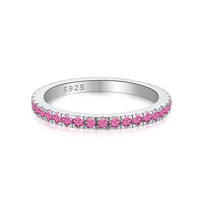 [Kincade Jewelery]Delicate Sparkling Round Cut Daily Ring