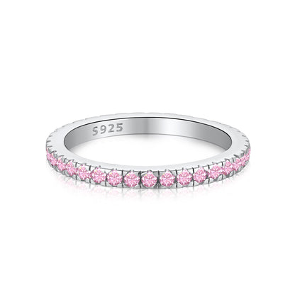 [Kincade Jewelery]Delicate Sparkling Round Cut Daily Ring