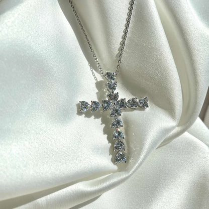 [Kincade Jewelery]Radiant Cross Shape Necklace