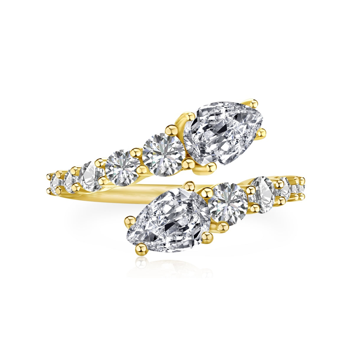 [Kincade Jewelery]Delicate Lively Snake Shape Daily Ring