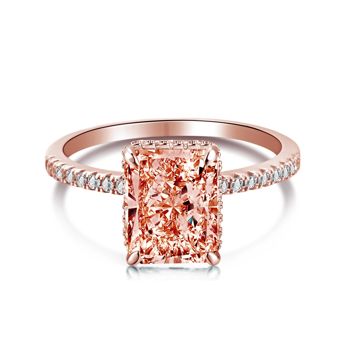 [Kincade Jewelery]4.0 Carat Luxurious Engagement Ring