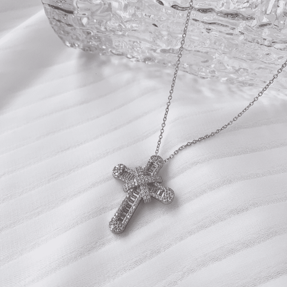 [Kincade Jewelery]Gypsophila With Dimonds Necklace