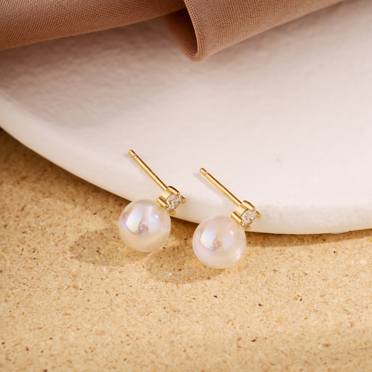 [Kincade Jewelery]Symphony Mermaid Pearl Earrings