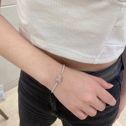 [Kincade Jewelery]Dazzling Unique Multi Shape Lover Bracelet