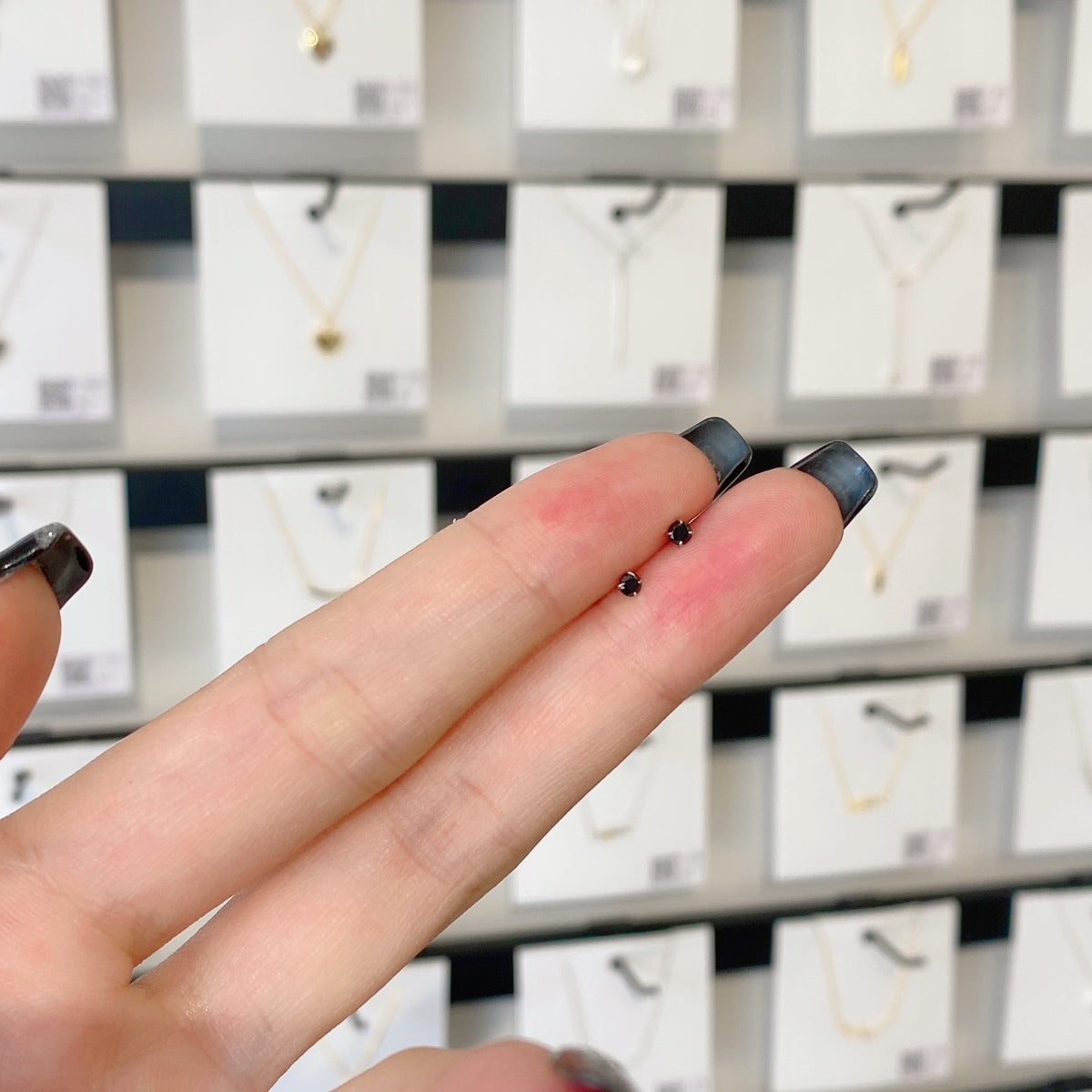 [Kincade Jewelery]Delicate Solitaire Earrings