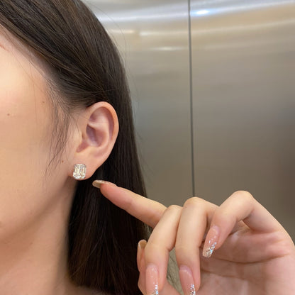 [Kincade Jewelery]Dazzling Square Shape Earrings