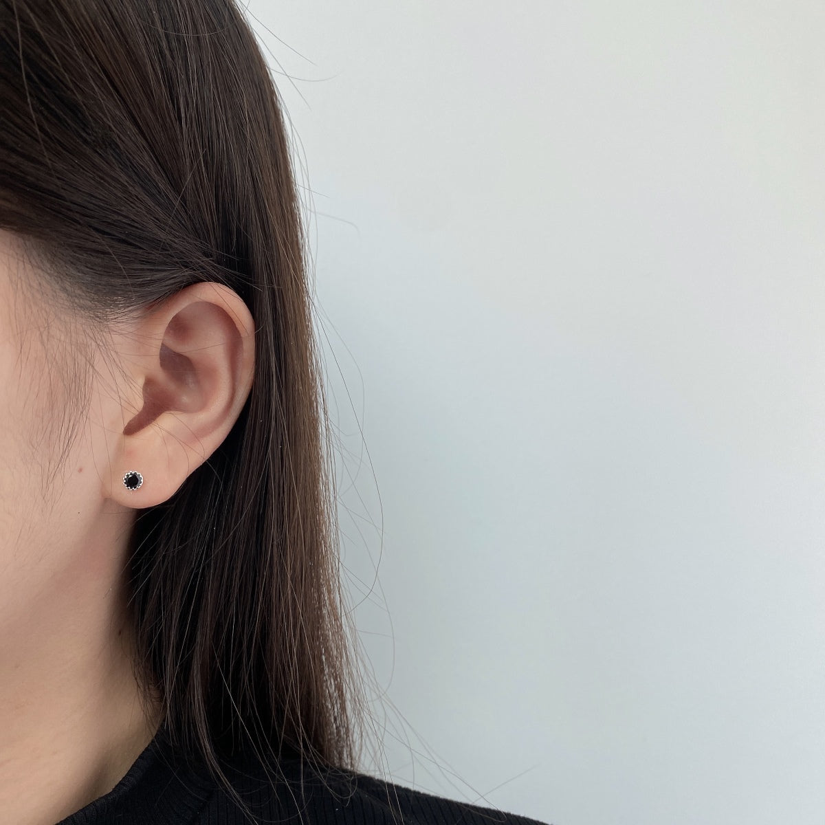 [Kincade Jewelery]Sparkling Colorful Round Shape Earrings