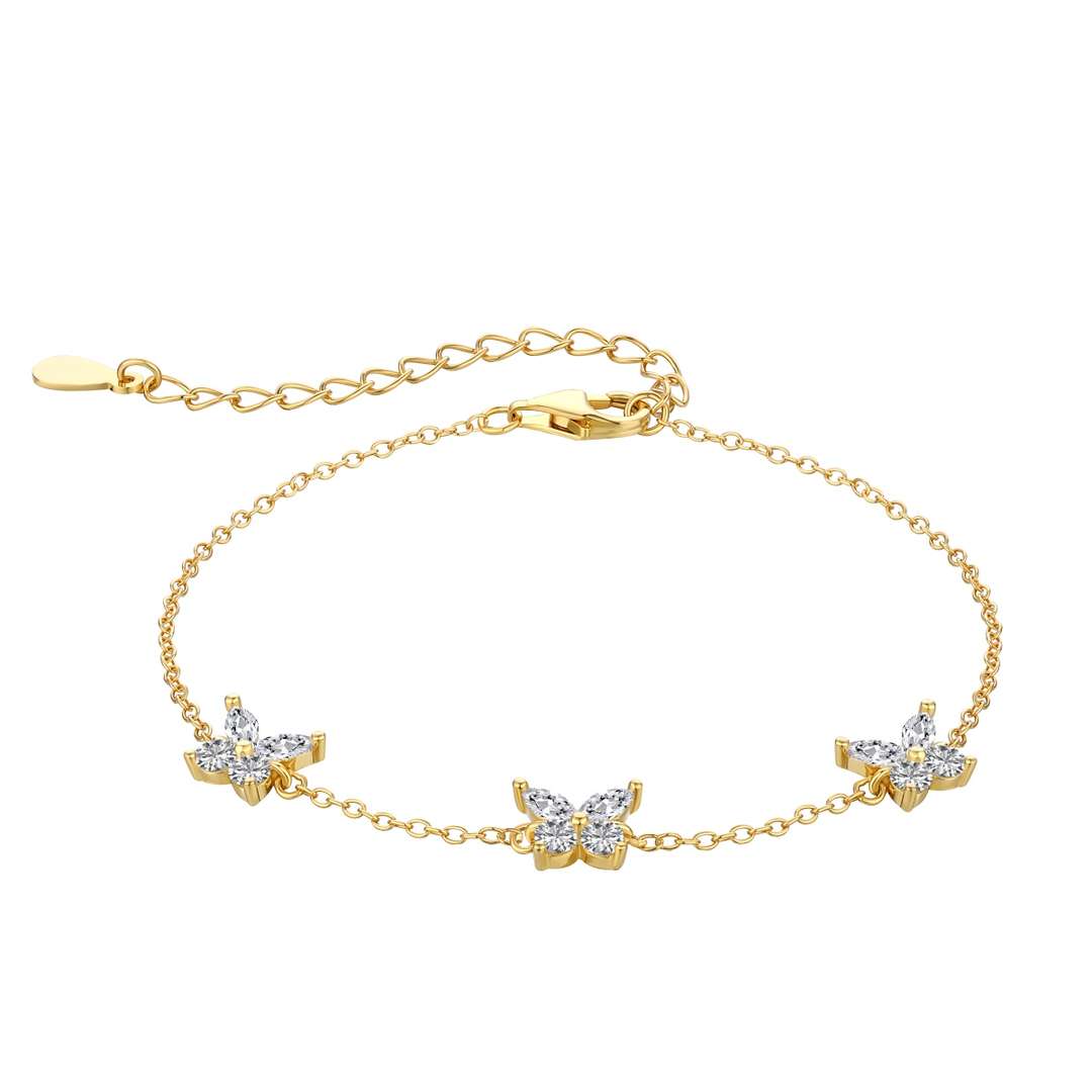 [Kincade Jewelery]Radiant Butterfly Shape Necklace