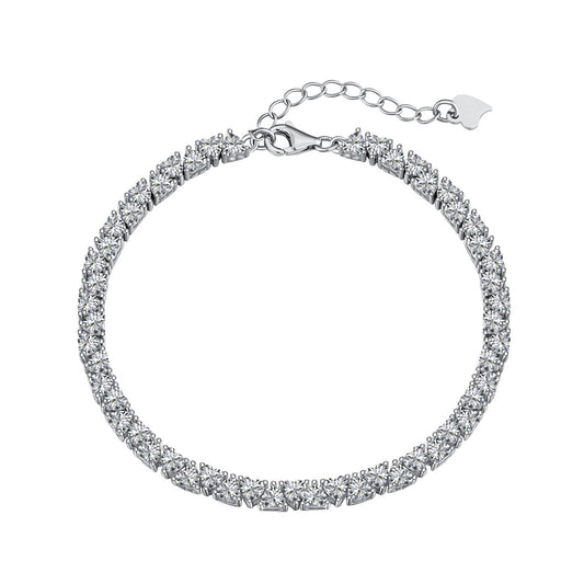 [Kincade Jewelery]Dazzling Romantic Heart Shape Lover Bracelet