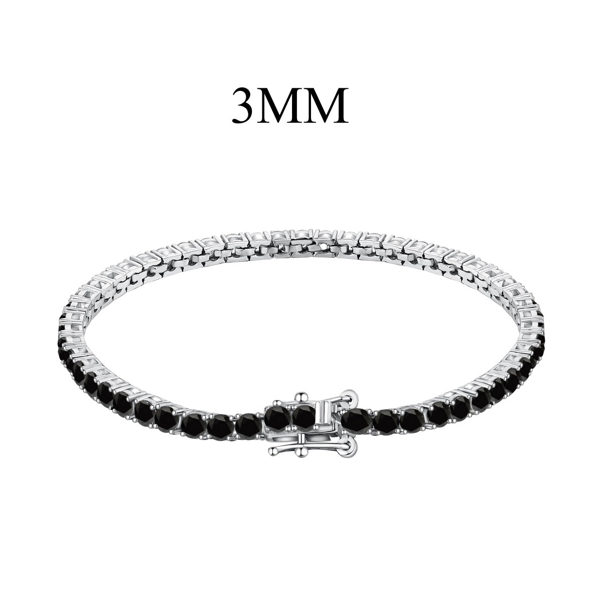 [Kincade Jewelery]Radiant Colorful Round Cut Party Bracelet