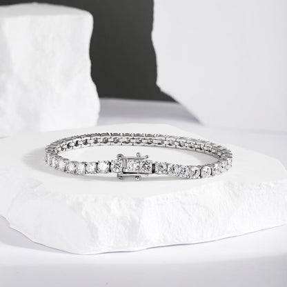 [Kincade Jewelery]Radiant Colorful Round Cut Party Bracelet