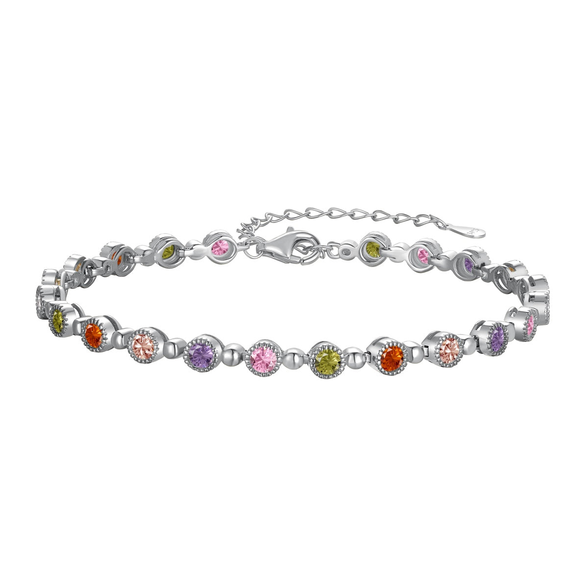 [Kincade Jewelery]Sparkling Exquisite Round Cut Party Bracelet