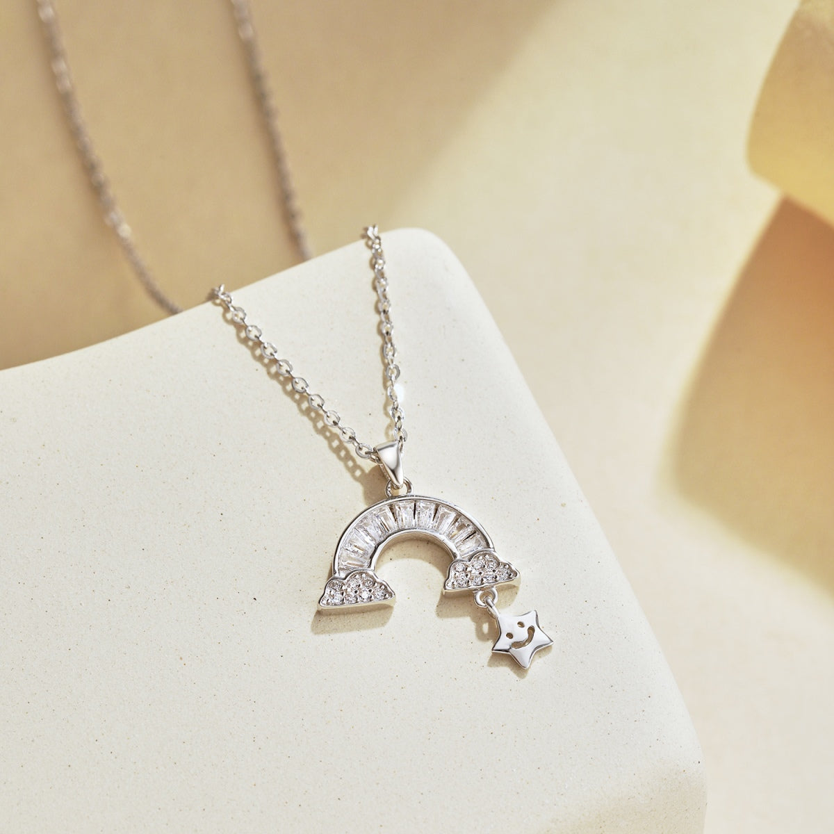 [Kincade Jewelery]Unique Rainbow Star Necklace