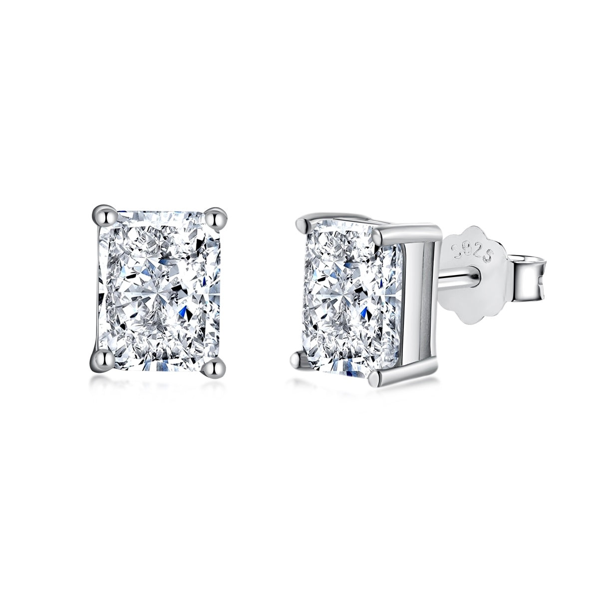 [Kincade Jewelery]Radiant Luxurious Princess Cut Daily Earrings