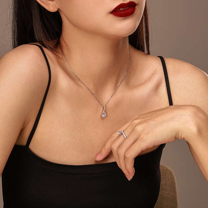 [Kincade Jewelery]Delicate Water Drop Shape Fashion Necklace