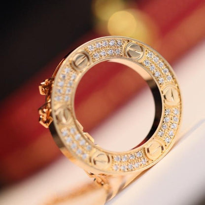 [Kincade Jewelery]LOVE NECKLACE ADJUSTABLE ROSE GOLD