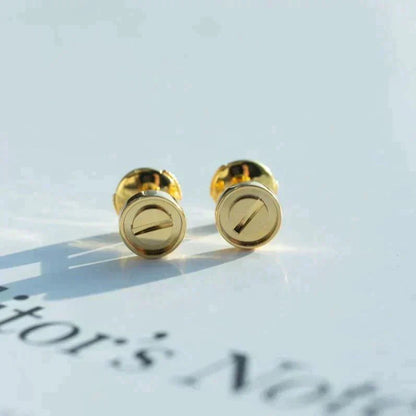 [Kincade Jewelery]LOVE EARRINGS GOLD 10MM