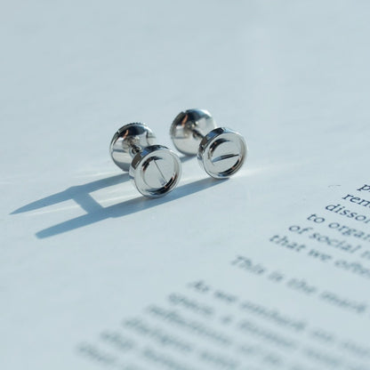 [Kincade Jewelery]LOVE EARRINGS SILVER 10MM