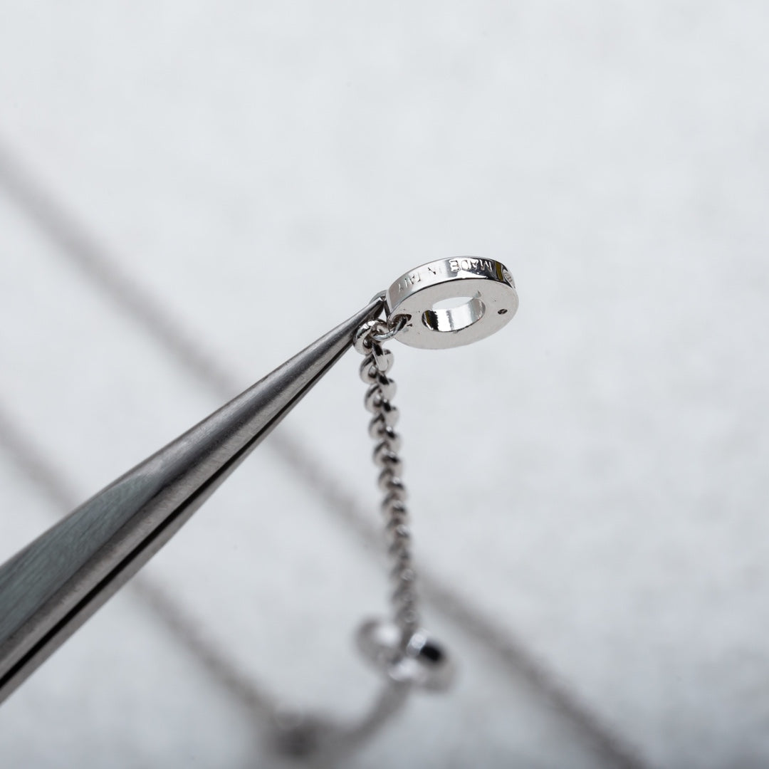 [Kincade Jewelery]PARENTESI NECKLACE SILVER