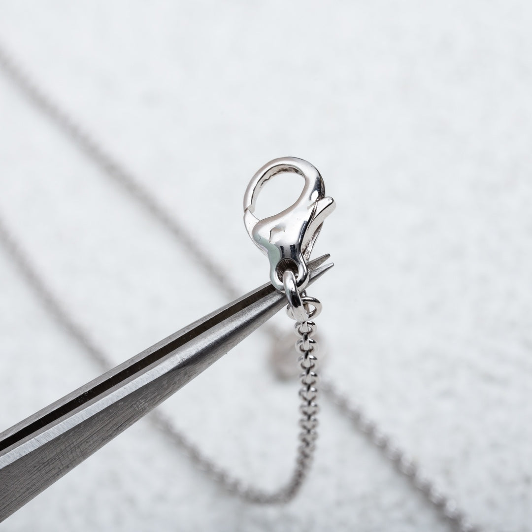 [Kincade Jewelery]PARENTESI NECKLACE SILVER