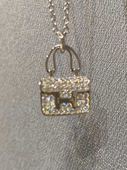 [Kincade Jewelery]CONSTANCE PEDANT DIAMOND NECKLACE