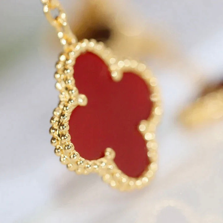 [Kincade Jewelery]Kincade  2 MOTIF  TIGER EYE CARNELIAN EARRINGS