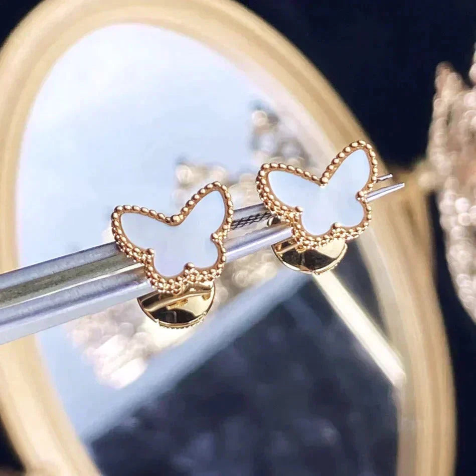[Kincade Jewelery]SWEET BUTTERFLY MOP EARSTUDS