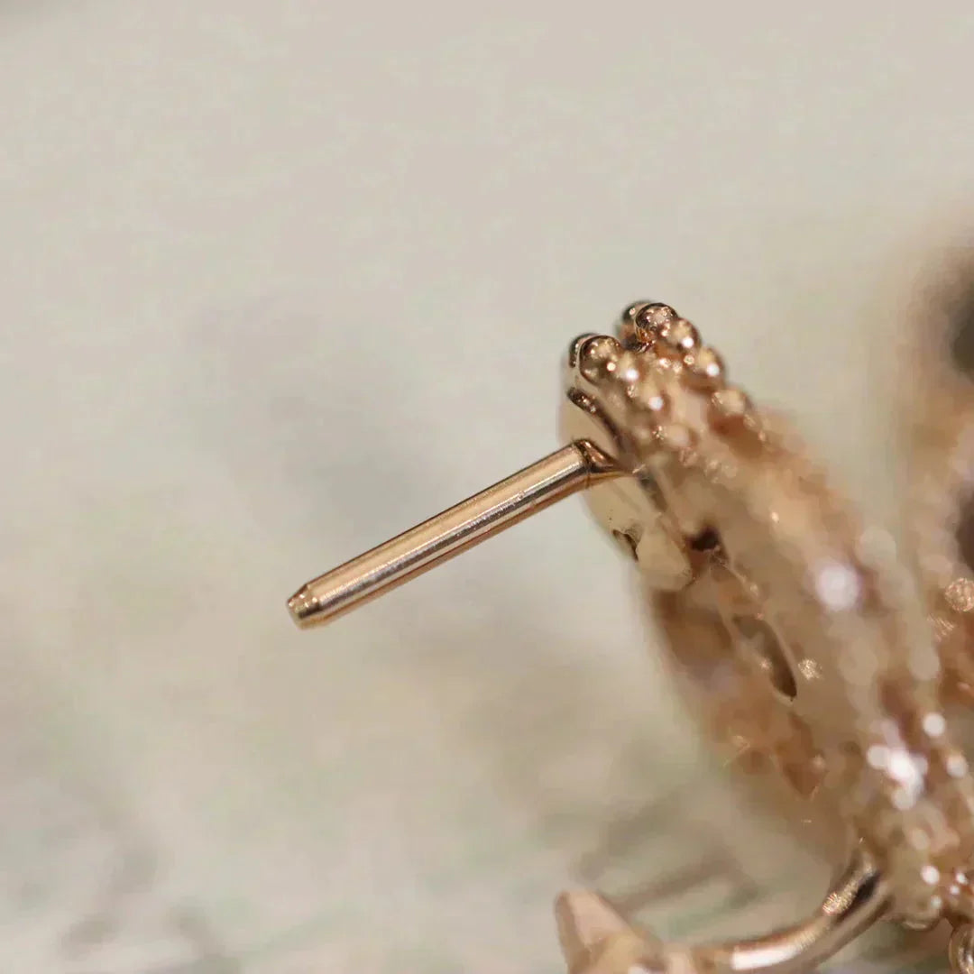 [Kincade Jewelery]Kincade MEDIUM 1 MOTIFS FUll DIAMOND EARRINGS