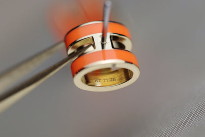 [Kincade Jewelery]MINI POP H EARRINGS ORANGE