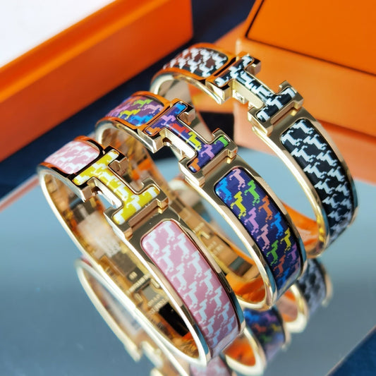 [Kincade Jewelery]H HORSE BRACELET 12MM