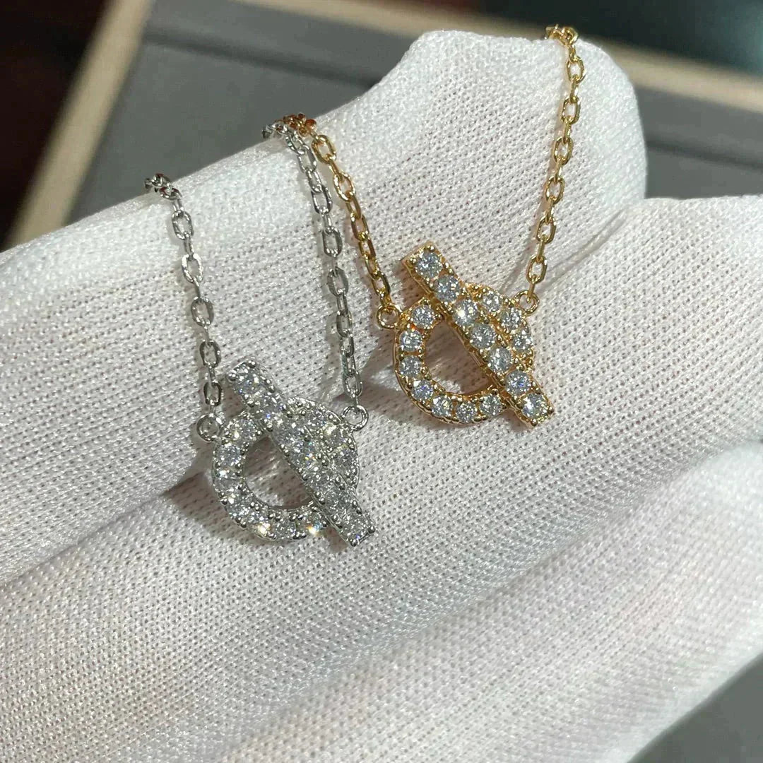 [Kincade Jewelery]ECHAPEE NECKLACE DIAMOND
