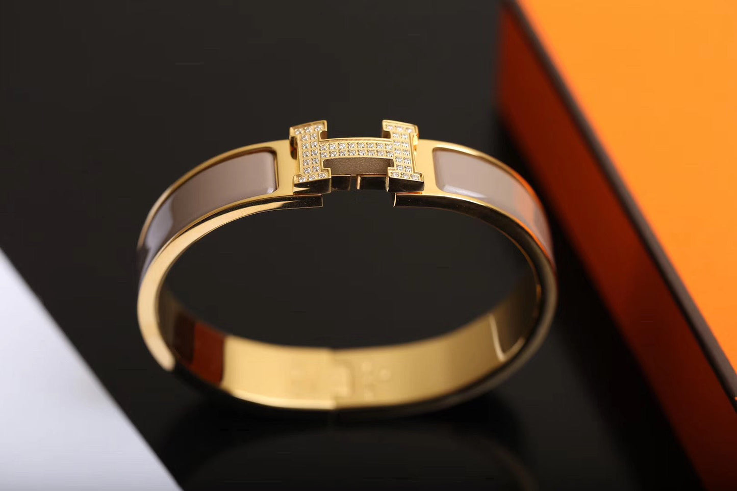 [Kincade Jewelery]H BRACELET GOLD DIAMOND
