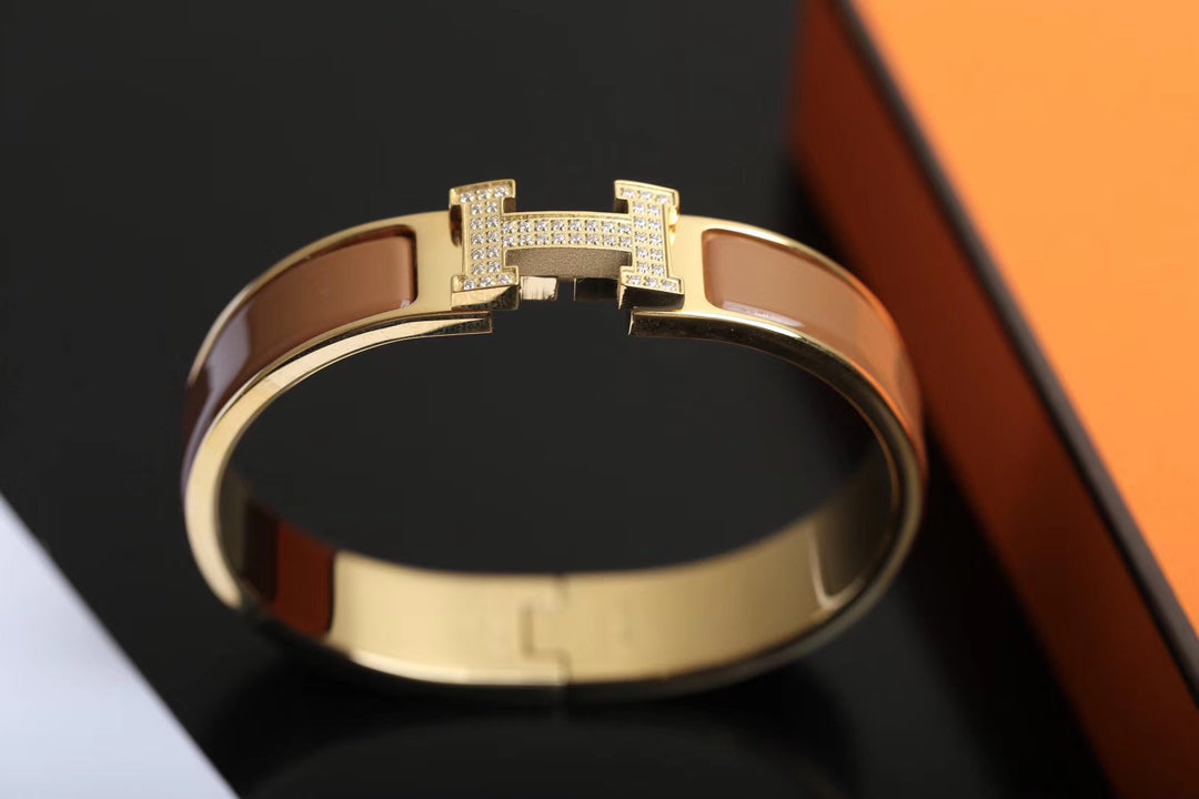 [Kincade Jewelery]H BRACELET GOLD DIAMOND