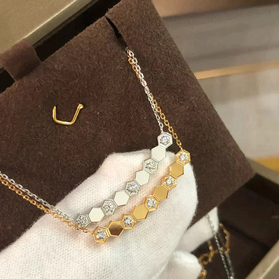 [Kincade Jewelery]BEE LOVE NECKLACE DIAMOND