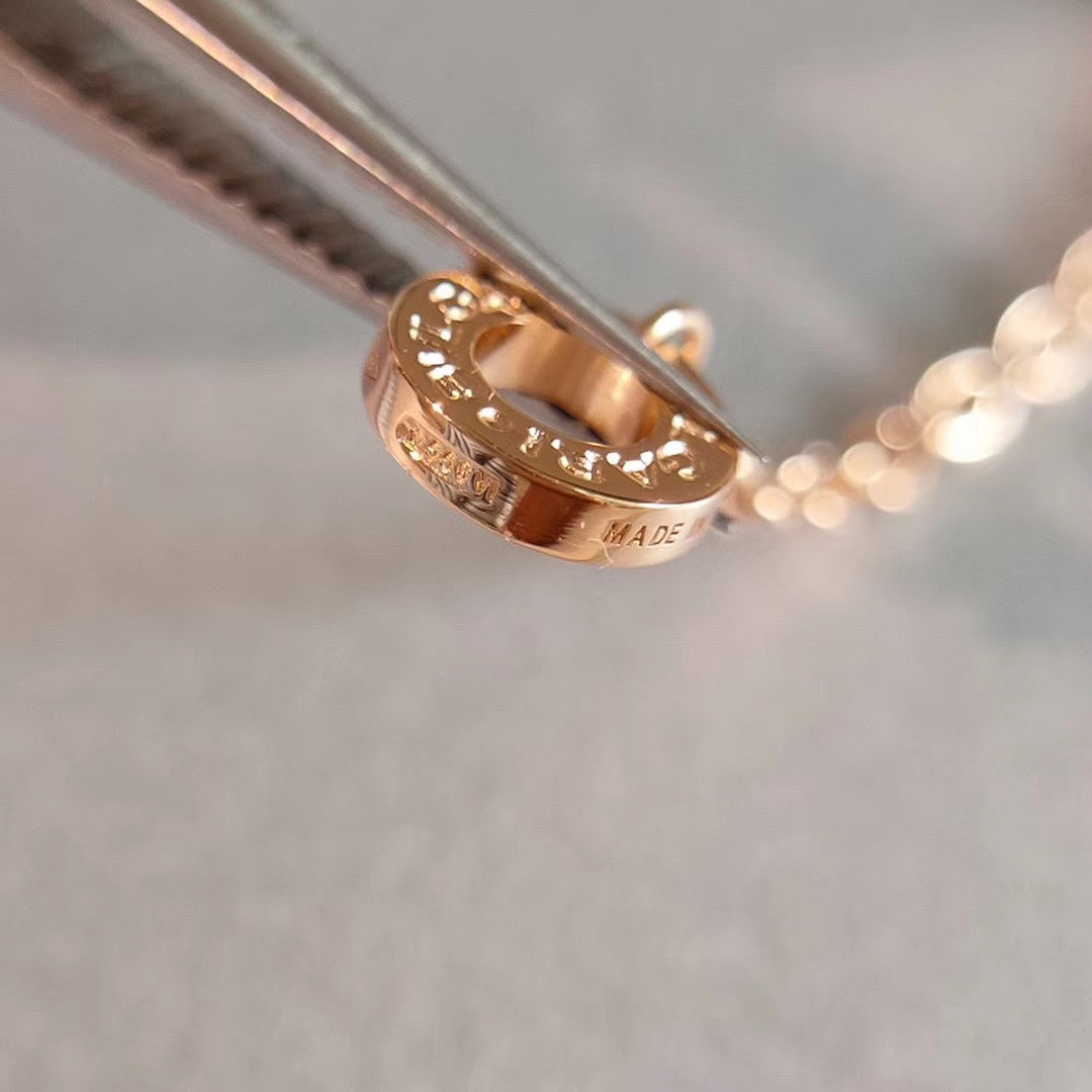 [Kincade Jewelery]ZERO 1 NECKLACE PINK GOLD