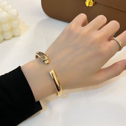 [Kincade Jewelery]PANTHERE GOLD OPEN BRACELET