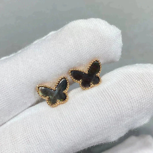 [Kincade Jewelery]BUTTERFLY DARK MOP  EARRINGS