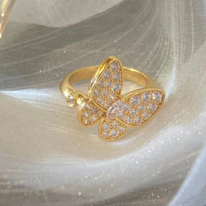 [Kincade Jewelery]BUTTERFLY DIAMOND RING