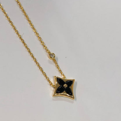 [Kincade Jewelery]STAR BLACK MOP NECKLACE