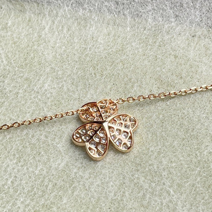 [Kincade Jewelery]FLOWER DIAMOND NECKLACE
