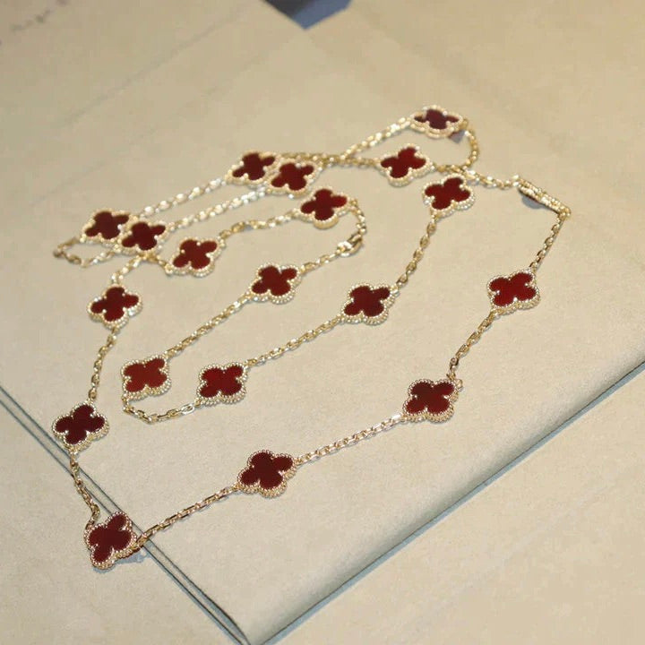 [Kincade Jewelery]Kincade 20 MOTIFS CARNELIAN NECKLACE